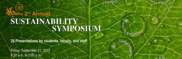 2012 Sustainability Symposium